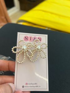 Pearl Flower Earrings