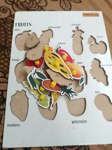 New Wooden Fruit Puzzle
