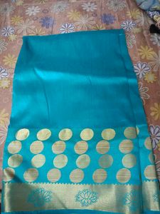 Blue Silk Saree