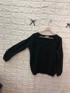 Navy Blue Pullover Sweater
