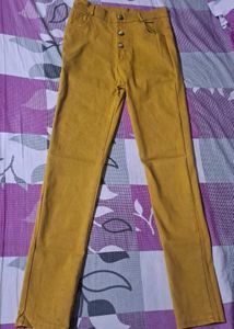Mustard Pants