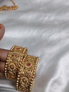 Gold Openable Bangles