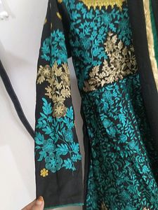 OfferAnarkali Multi Colour Full Embroidered