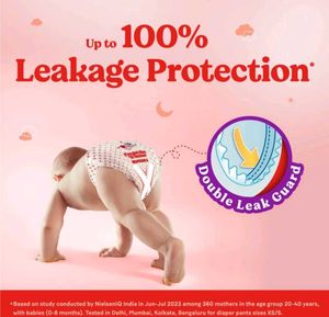 Huggies Brand Diapers - 90 Pants + 3 Pieces Free