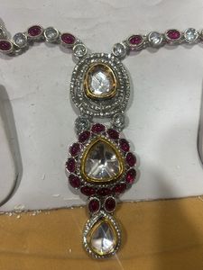AD KUNDAN NECKLACE SET