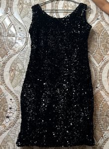 Black Sparkly Cocktail Dress