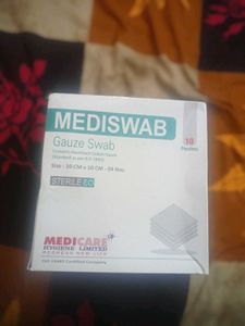 Sterile Gauze Swab 10 Pouch For Dressing