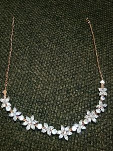 AD Necklace With Earrings