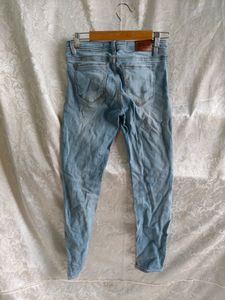 Skinny Ribbed Jeans