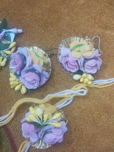 Floral Jewellery Set