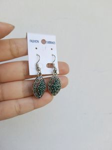 Silver Oxidised Earrings 🤍