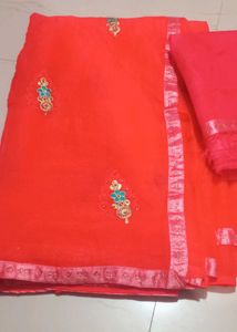 Oranges Saree
