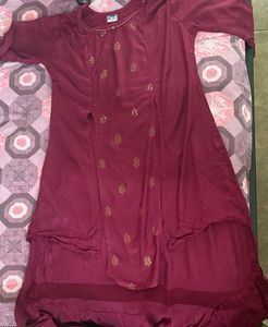 Elegant Maroon Kurta