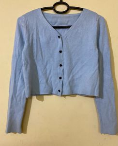 Blue Cardigan/Sweater