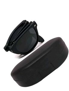 Folding Classic Sunglasses - Black