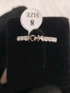 CK Initial Ring 925 silver sterling