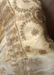 New Grand Gold Embroidery Sharara Set