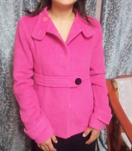 Women Rose Coat