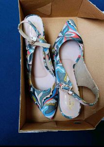 Colorful Slingback Heels