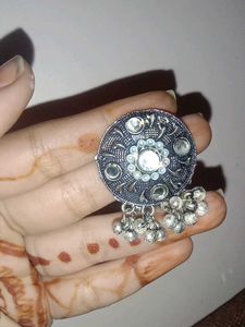 Boho Chic Silver Earrings