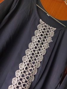 Navy Blue Women&#39;s Tunic top