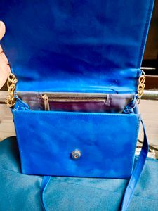 Navy Blue Sling Bag