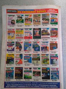 M.Sc. Entrance Computer Science