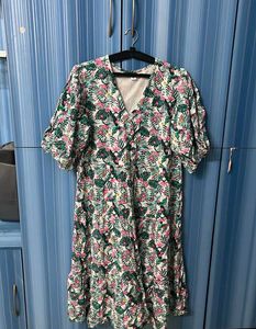 Floral Print Mini Dress