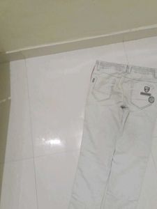 Side Stripe Casual Pants Size 28