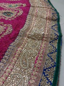 Redimet Elegant Blue &amp; Pink Lehenga Choli Set