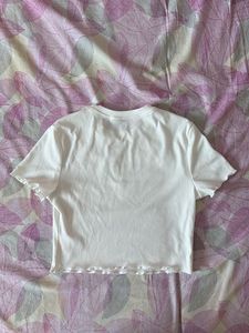 Butterfly Graphic Crop Top