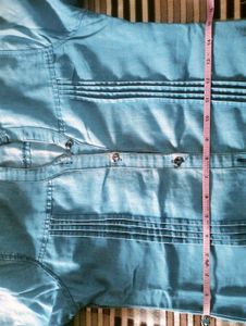 Unisex Denim Look Shirt