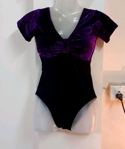 Velvet Ballet Leotard