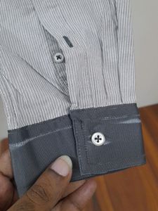 Celio XL Sized Chinese Collar Shirt