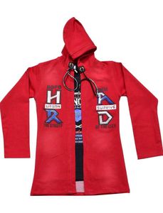 Red Hooded Jacket