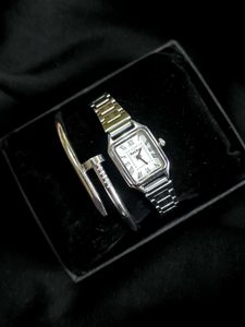 Cartier Bracelet And Watch Combo