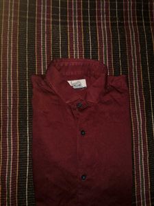 Dark Maroon Formal Shirt