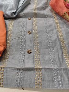 Party Wear Fancy Suit Material Sale