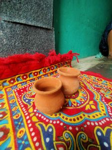 Miniature Clay Pots (Set of 2)