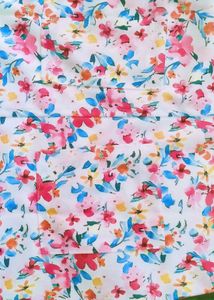 BABY GIRL FLORAL PINK DUNGAREE