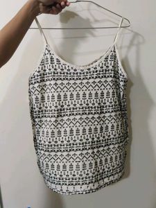 Classic Strappy White Top