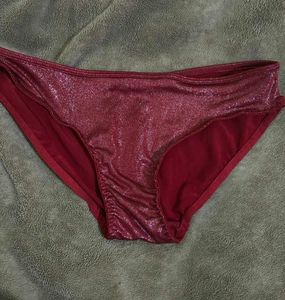 Red Shimmery Panties