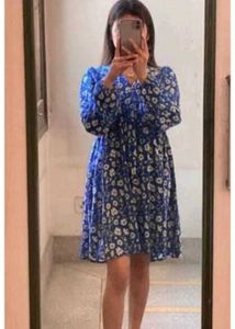 Blue 💙 Flared Dress