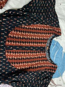 Brown Kurta Set