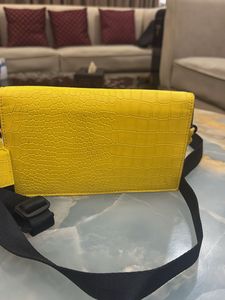 Yellow Crossbody Bag
