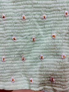 Women Green Floral Cute Top