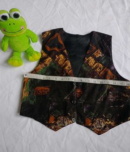 Vintage Patterned Vest