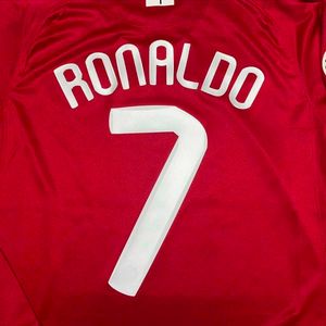 Ronaldo Jersey 2008 Final Manchester United