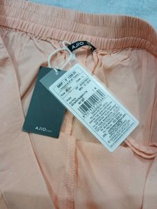 Peach Woman Pants