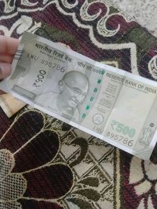 786 Rs Note Of 500 Rs